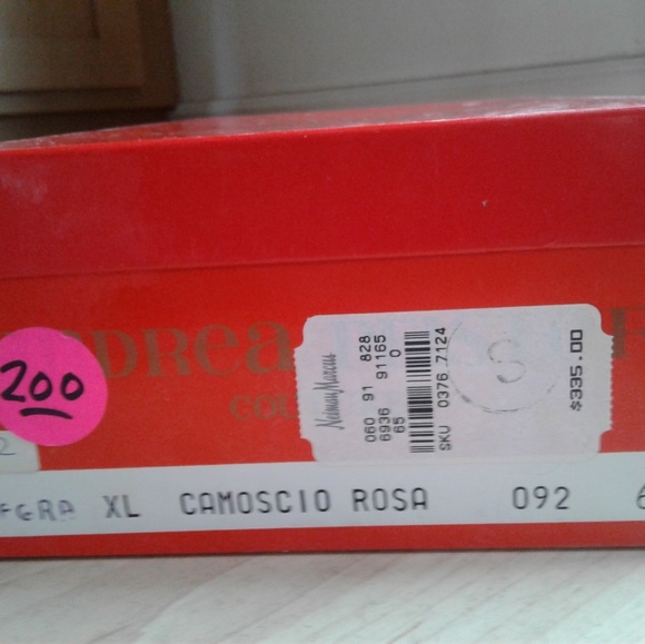 Vintage Andrea pfister pink suede 8 / 8.5 pump - Picture 5 of 8